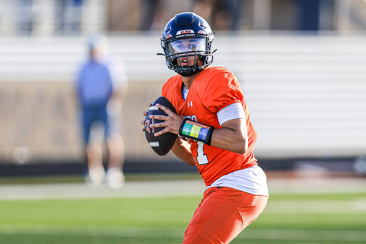 Aledo vs Carroll scrimmage